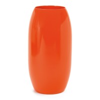 NIEUWKOOP Дизайнерское кашпо Dual Top structuur, круглое, 43x81 cm RAL 2004 оранжевое