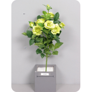 Искусственная Роза "Потро", букет зеленый, 45 см 