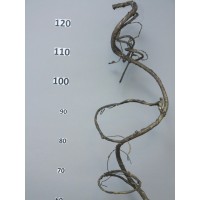  Деревянная спираль Cordata коричневая, 90 см