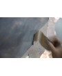 NIEUWKOOP Дизайнерское кашпо/ваза Sphinx bladzilver, серебристое, круглое, 42x100 cm