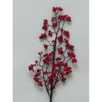 Ветка с красными ягодами Malaga,  85 см