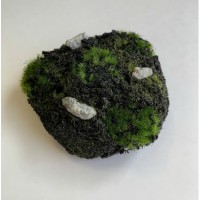 Камень из мха, 9х9 см